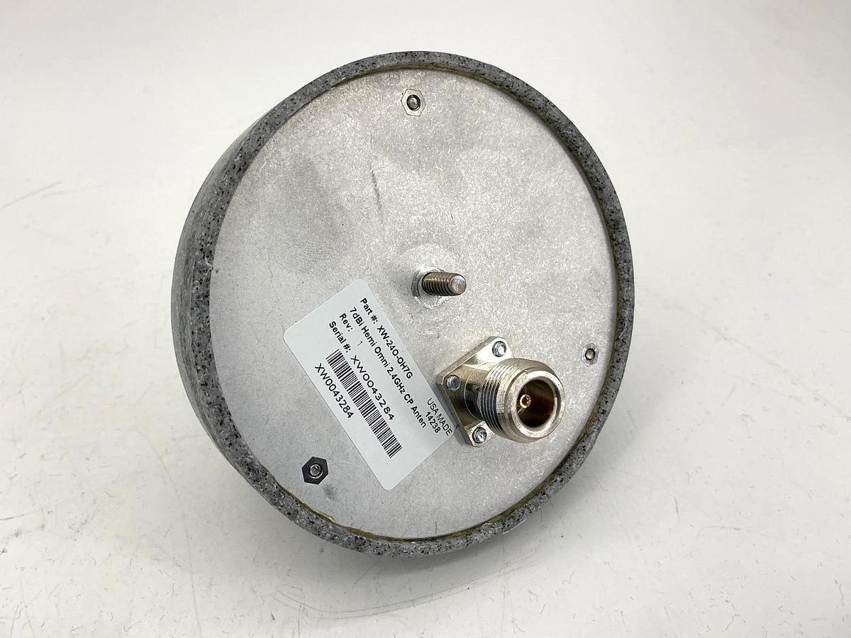 New Mobile Mark XW-24O-OH7G CP Antenna 2.4GHz Hemispherical Omni 7dBi - No Box