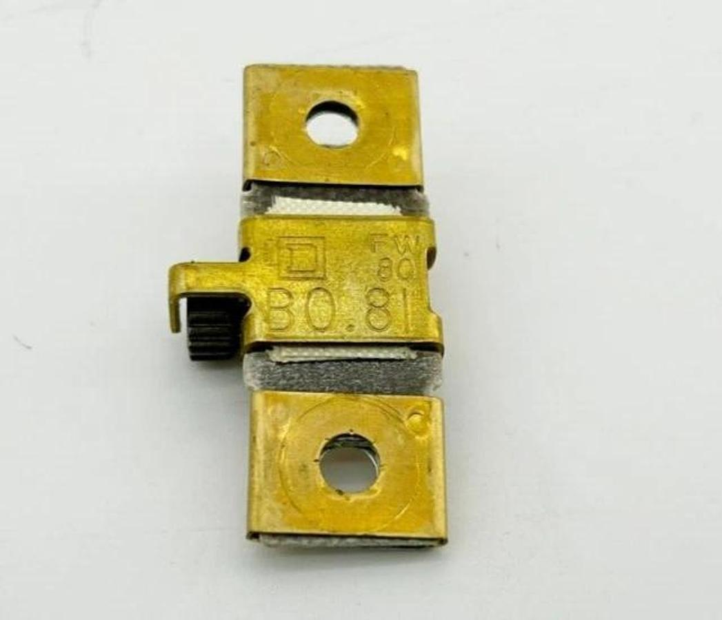 Lot of 4 New Square D B0.81 Overload Heaters - No Box