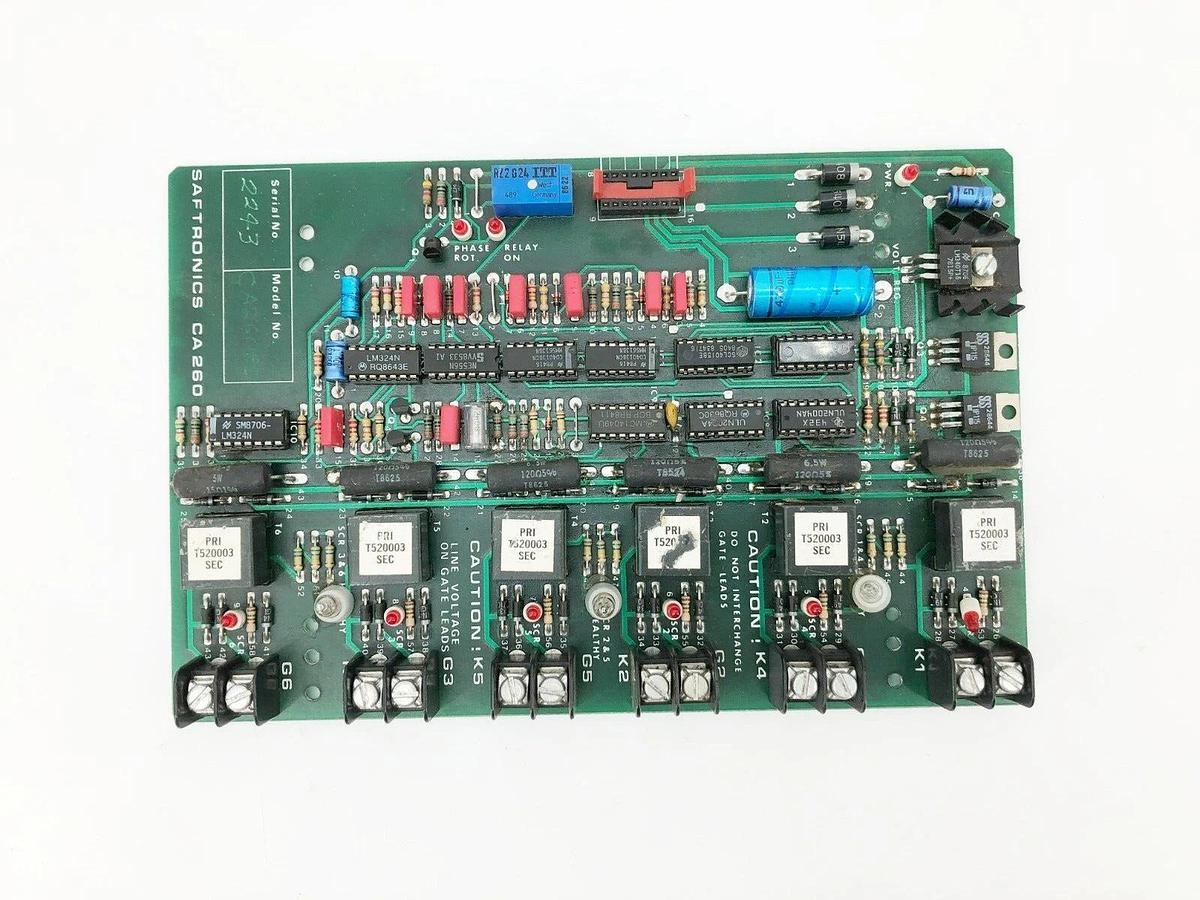 New Saftronic CA260BD Firing Board PCB