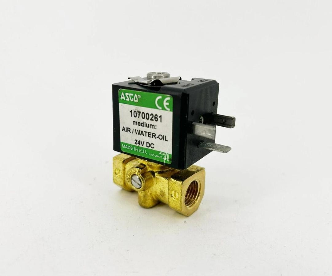 New Asco 10700261 Pilot Solenoid Valve 24VDC 48VAC