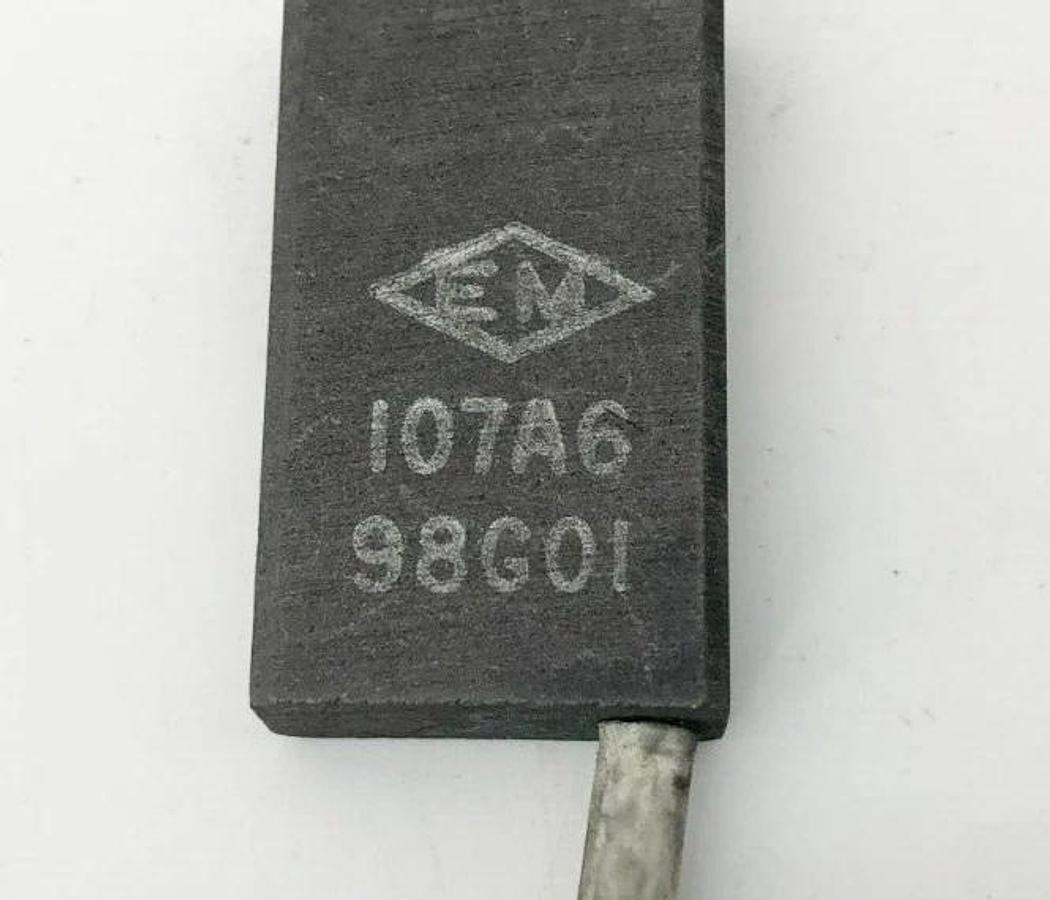 Lot of 2 New EM 107A6 98G01 Carbon Brushes