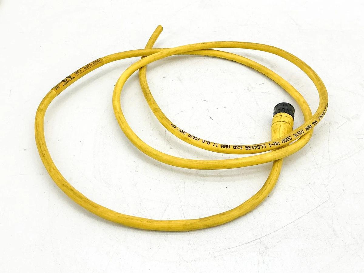 Used Lot of 3 Brad Harrison 702002D02F060 Micro-Change Cordset 2P 70021