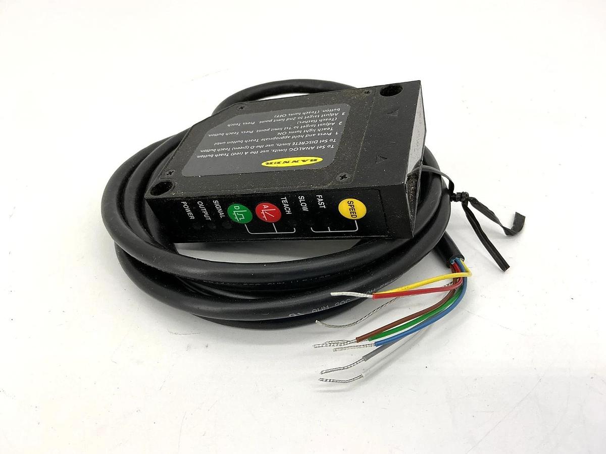 New Banner Engineering LG10A65PI Laser Gauging Sensor S: 75-125mm 8-Wire 54095