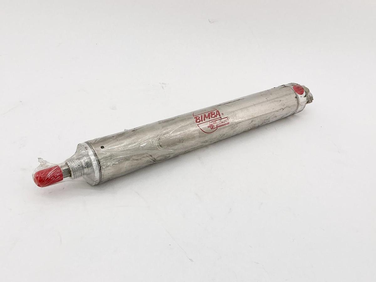 New Bimba D-83405-A Pneumatic Cylinder Stainless Steel