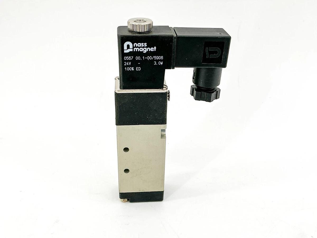 New ARO Fluid Power M812SS-024-D Solenoid Valve 24V 3W