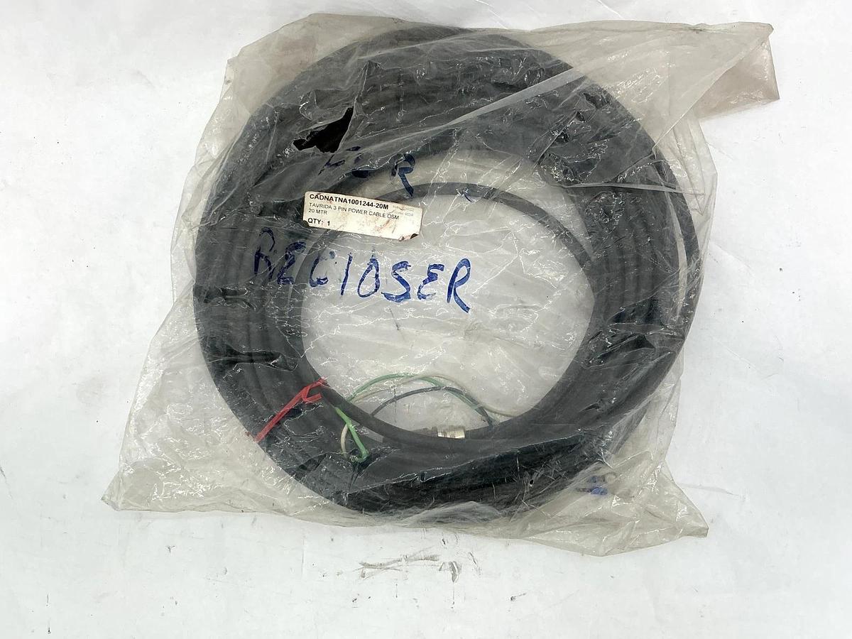 New Tavrida Electric CADNATNA1001244-20M Power Cable 3-Pin OSM 20 MTR