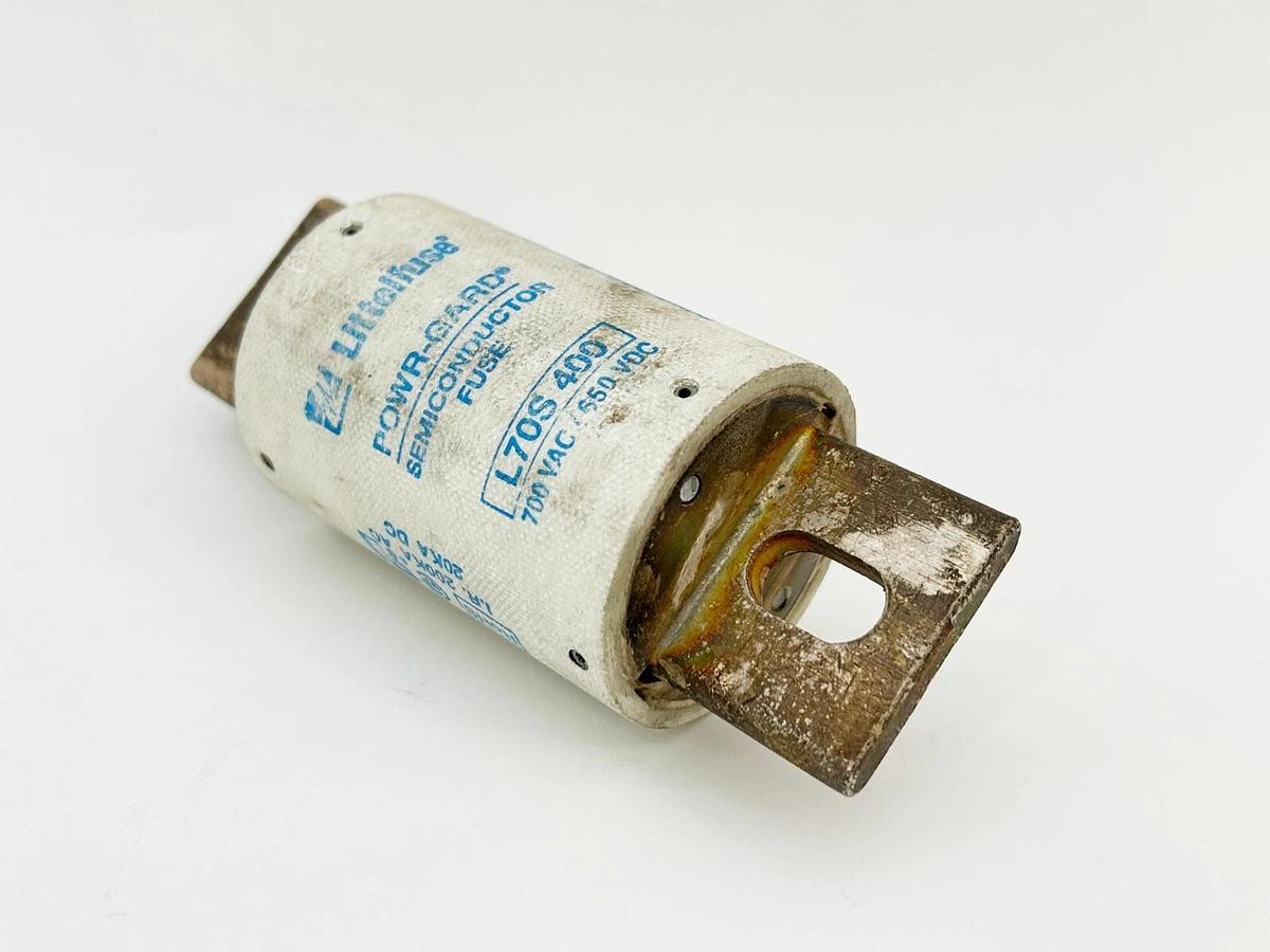 Used Littelfuse L70S400 Semiconductor Fuse Very Fst Acting 400A 700V