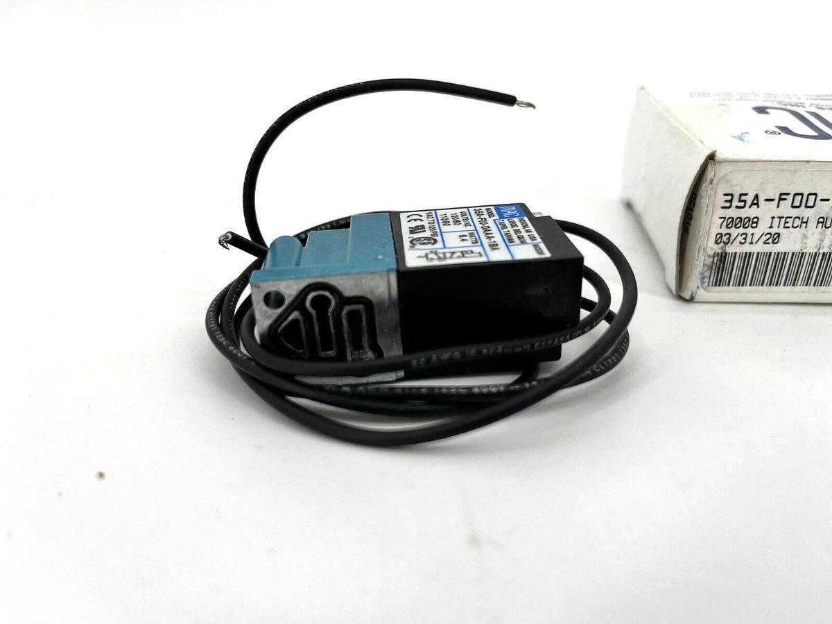 New MAC Valves 35A-F00-DAAA-1BA Solenoid Valve 110/120V Coil