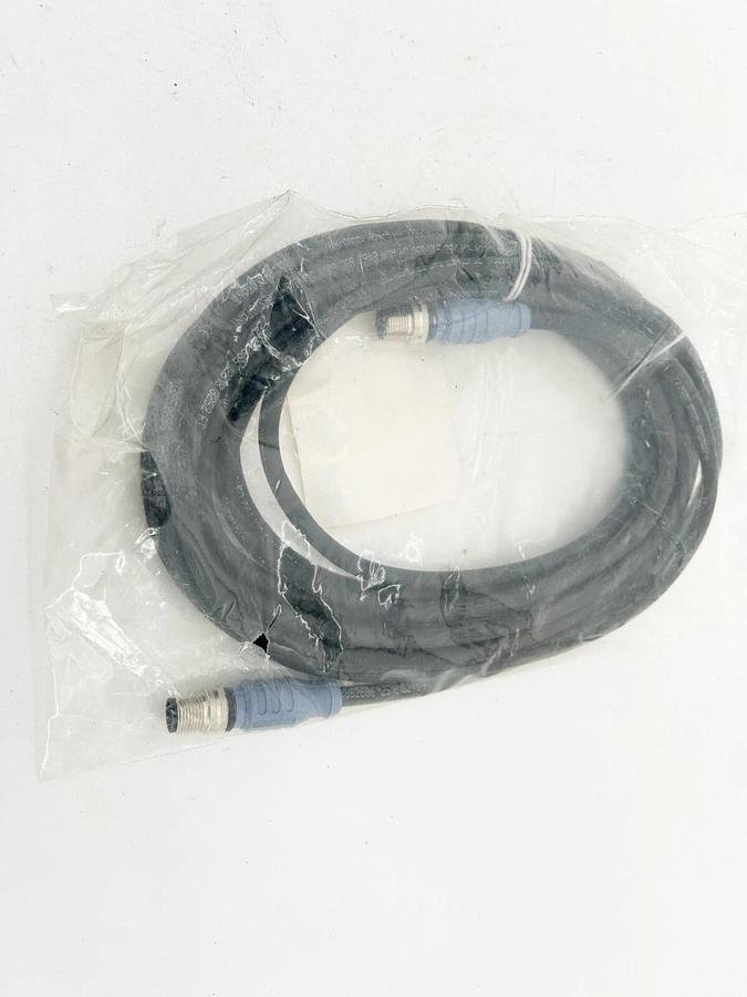 New Turck RSSD RSSD 441BK-5M Cordset M12 Euro Fast Double Ended Straight Connect