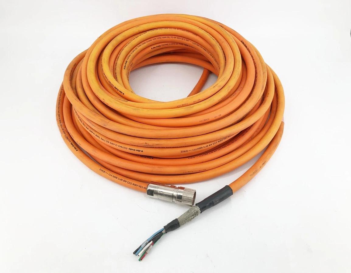 New Allen Bradley 2198T-CHBFLS8-12AA30 Hybrid Power Cable Flying Lead - No Box