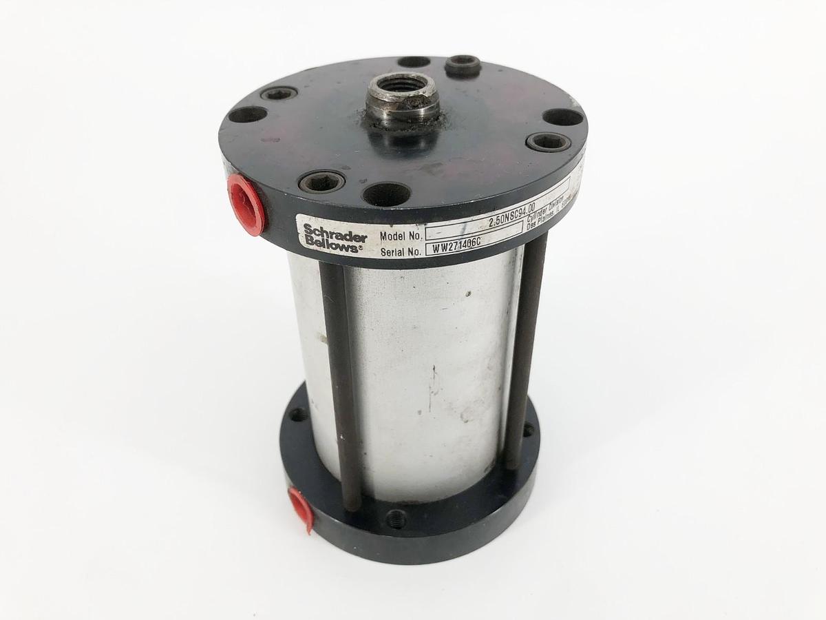 Used Schrader Bellows 2.50NSC94.00 Cylinder 250psi