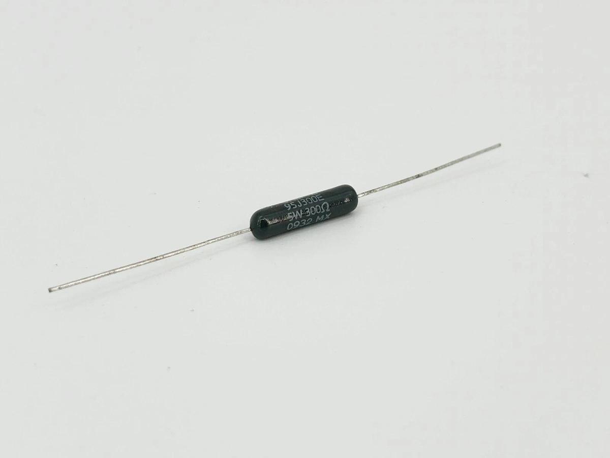 New Lot of 4 Ohmite 95J300E Wirewound Resistor 300OHM 5W 5%