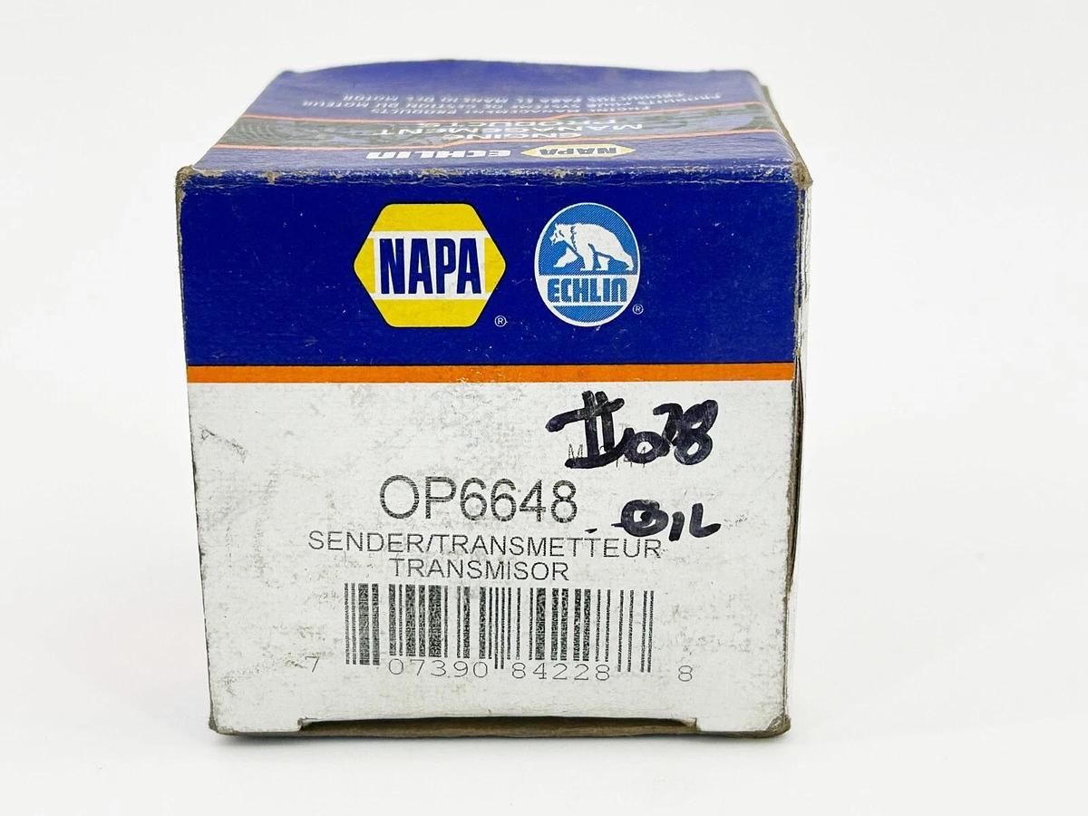 New Napa OP6648 Oil Sender Unit