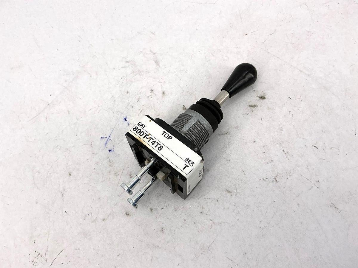 Used Allen Bradley 800T-T4T8 Ser T Toggle Switch Type 4 & 13 4-Way Spring Return