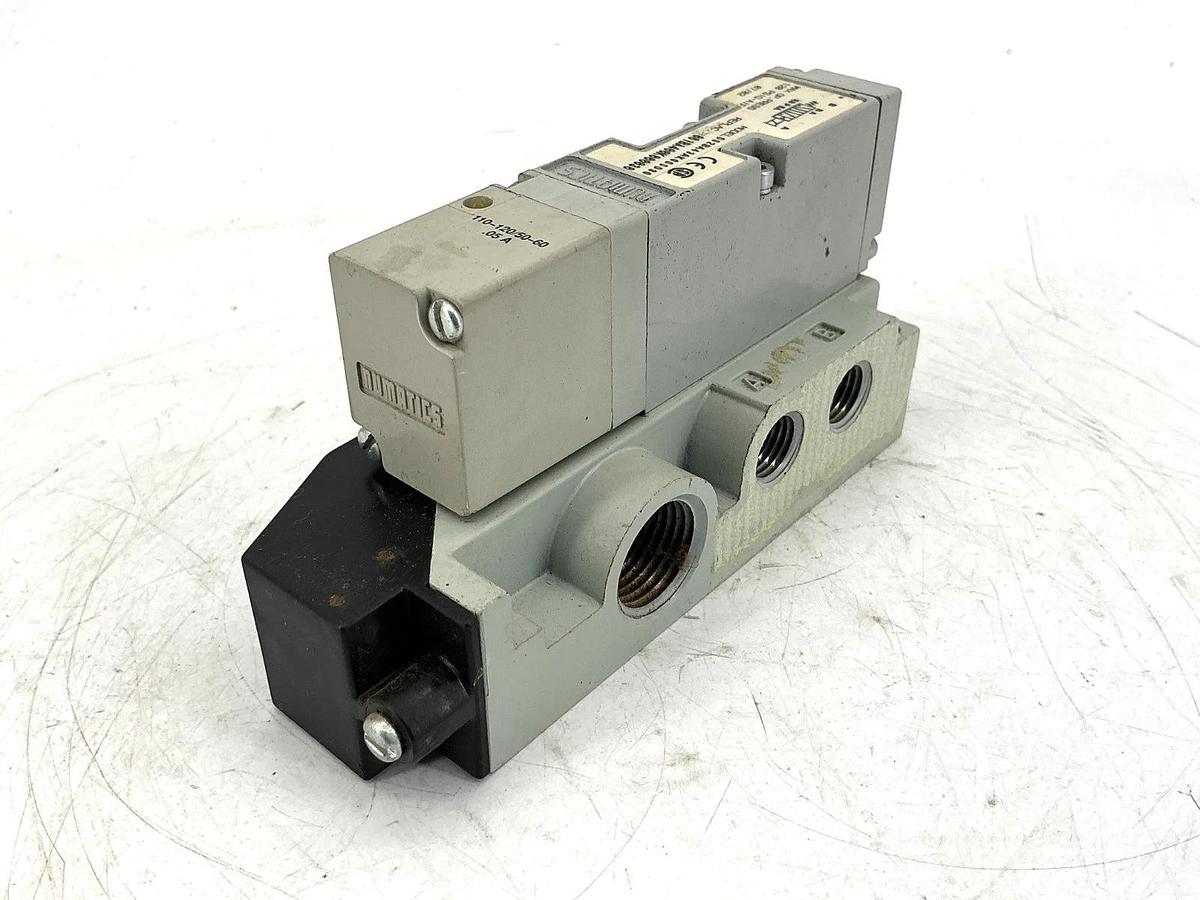 Used Numatics 062BA43AK000030 Solenoid Valve 120PSIG-Air 0.05A 110/120V 50/60HZ