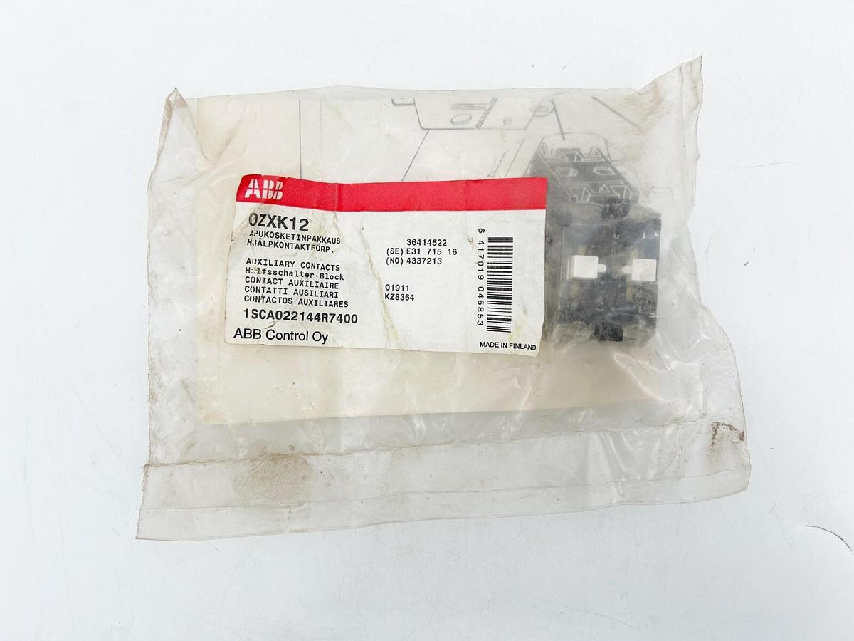 New ABB OZXK12 Auxiliary Contact OZ Series 10A 660V