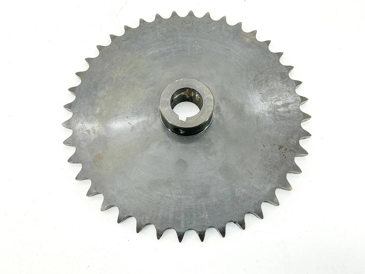 New 50B40LGHR-C Sprocket 40 Tooth .989" Bore .249"Keyway - No Box
