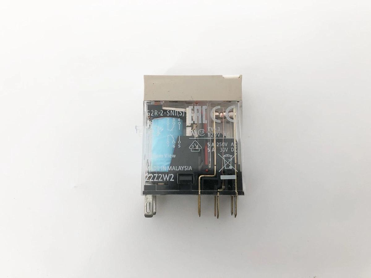 Lot of 3 New Omron G2R-2-SNI(S) Relays 24VDC 5A 8-Pin - No Box