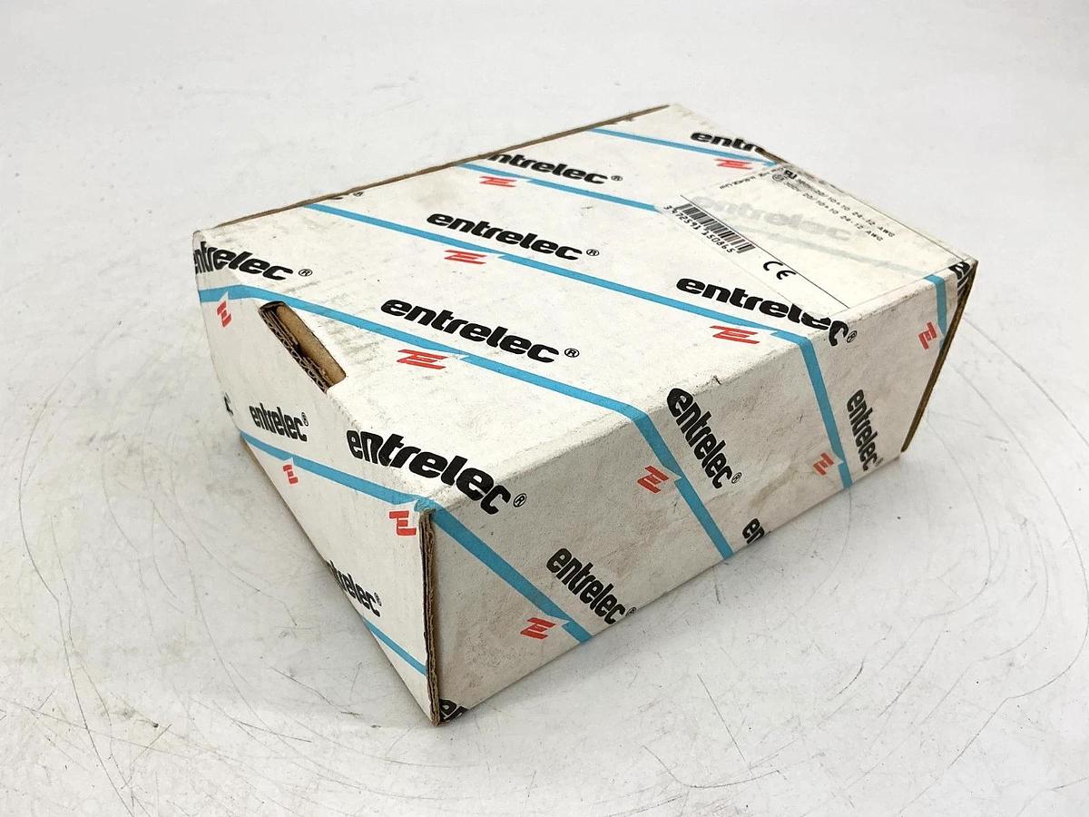 Box of 50 New ABB Entrelec 0115-086-05 Terminal Block Gray 12AWG 300V 011508605