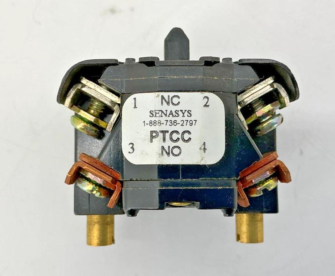 Used Lot of 2 Honeywell Micro Switch PTCC Contact Block 2NC 2NO 600VAC