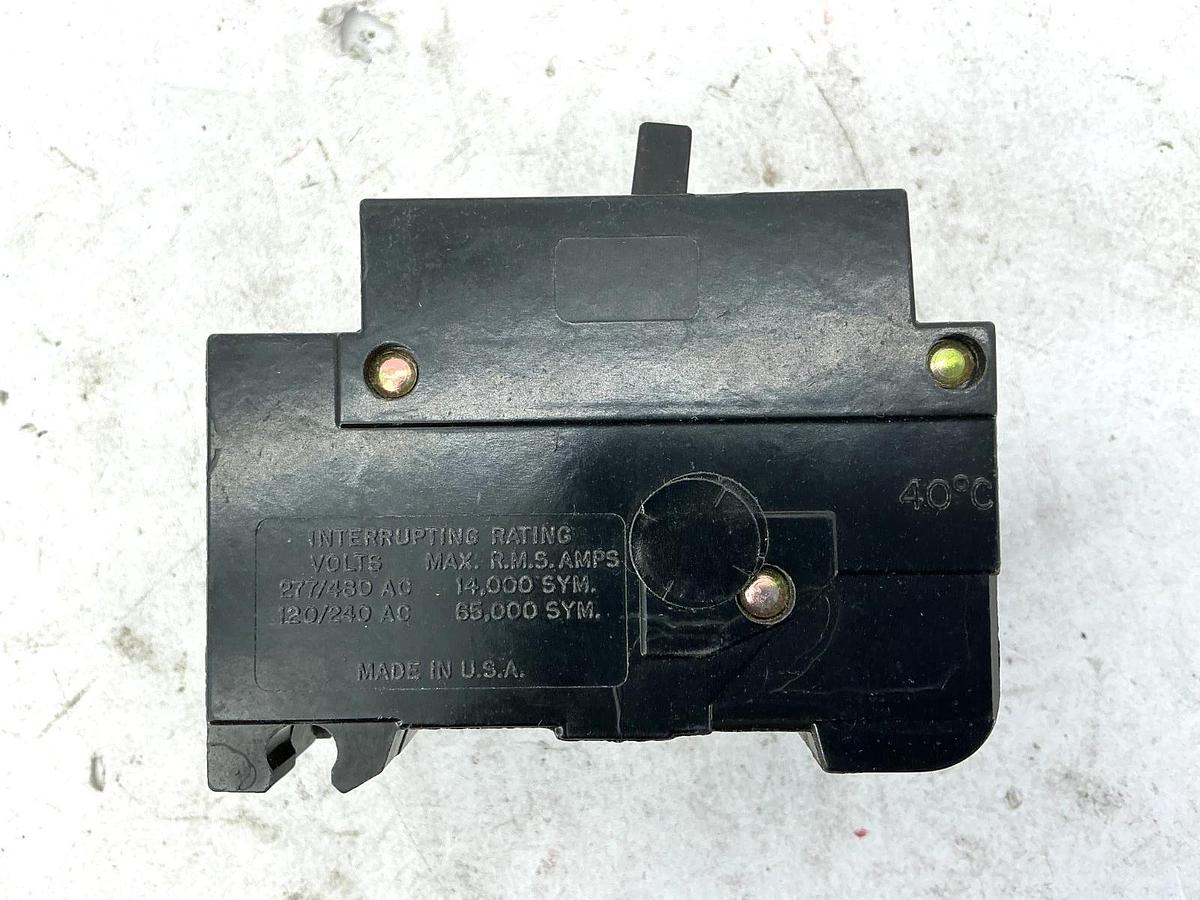 New Square D EH-24015 Circuit Breaker 2-Pole 15A 277/480VAC 37209