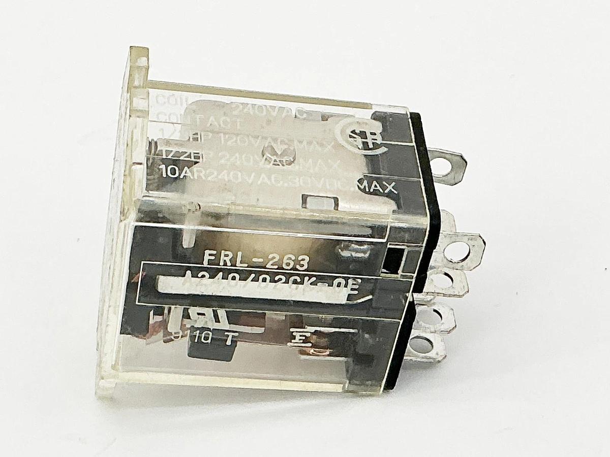 New Allen Bradley FRL-263A240/02CK-DE Relay 240VAC 10A