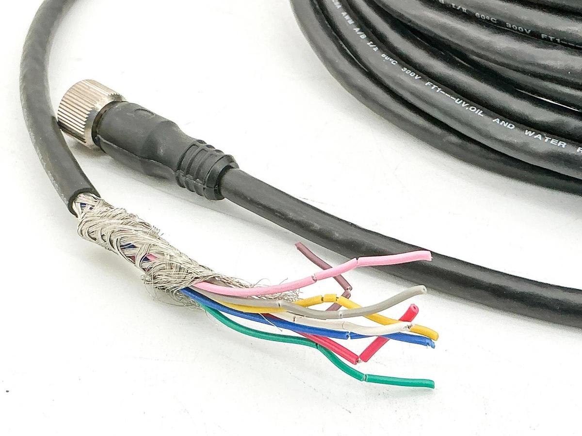 New Allen Bradley 889D-F8FB-10 QD Cordset DC Micro Straight 10M