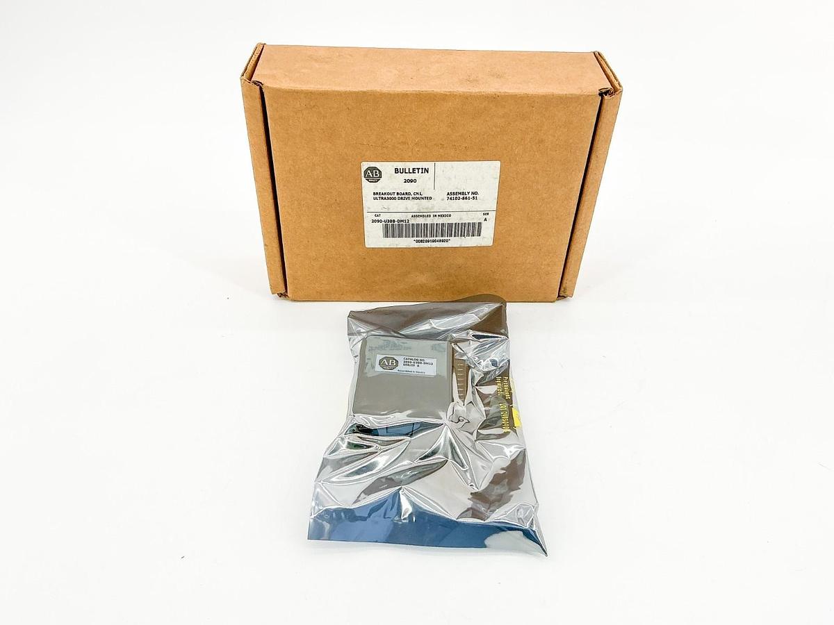 New Allen Bradley 2090-U3BB-DM12 Breakout Board CN1 Ultra3000 Drive Ser.A