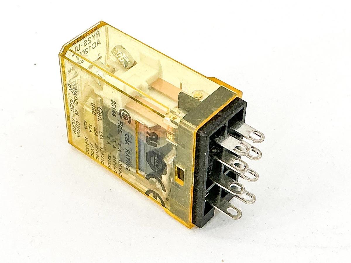 New Lot of 3 IDEC RY2S-UL Relay 120V 3A - No Box