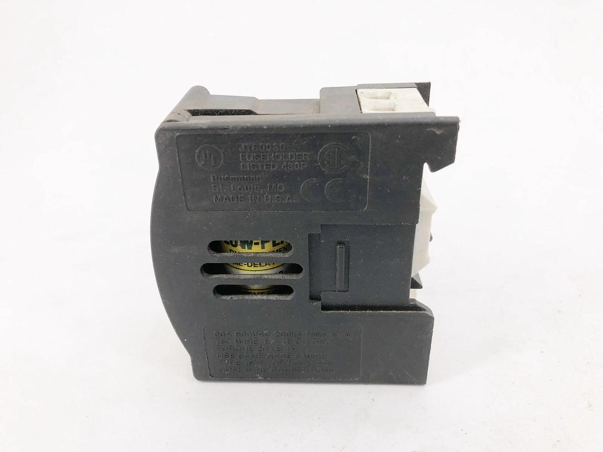 Used Lot of 4 Bussmann JT60030 Fuse Holders 0-30A 600VAC Class J