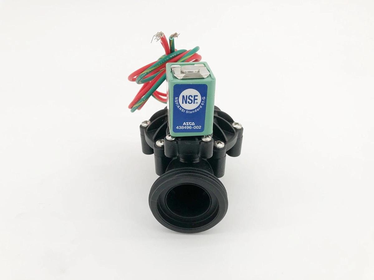 New Asco 8212A037L1100F1 Solenoid Valve 2-Way NC 3/4" Pipe 24VDC Polymide 20HP14