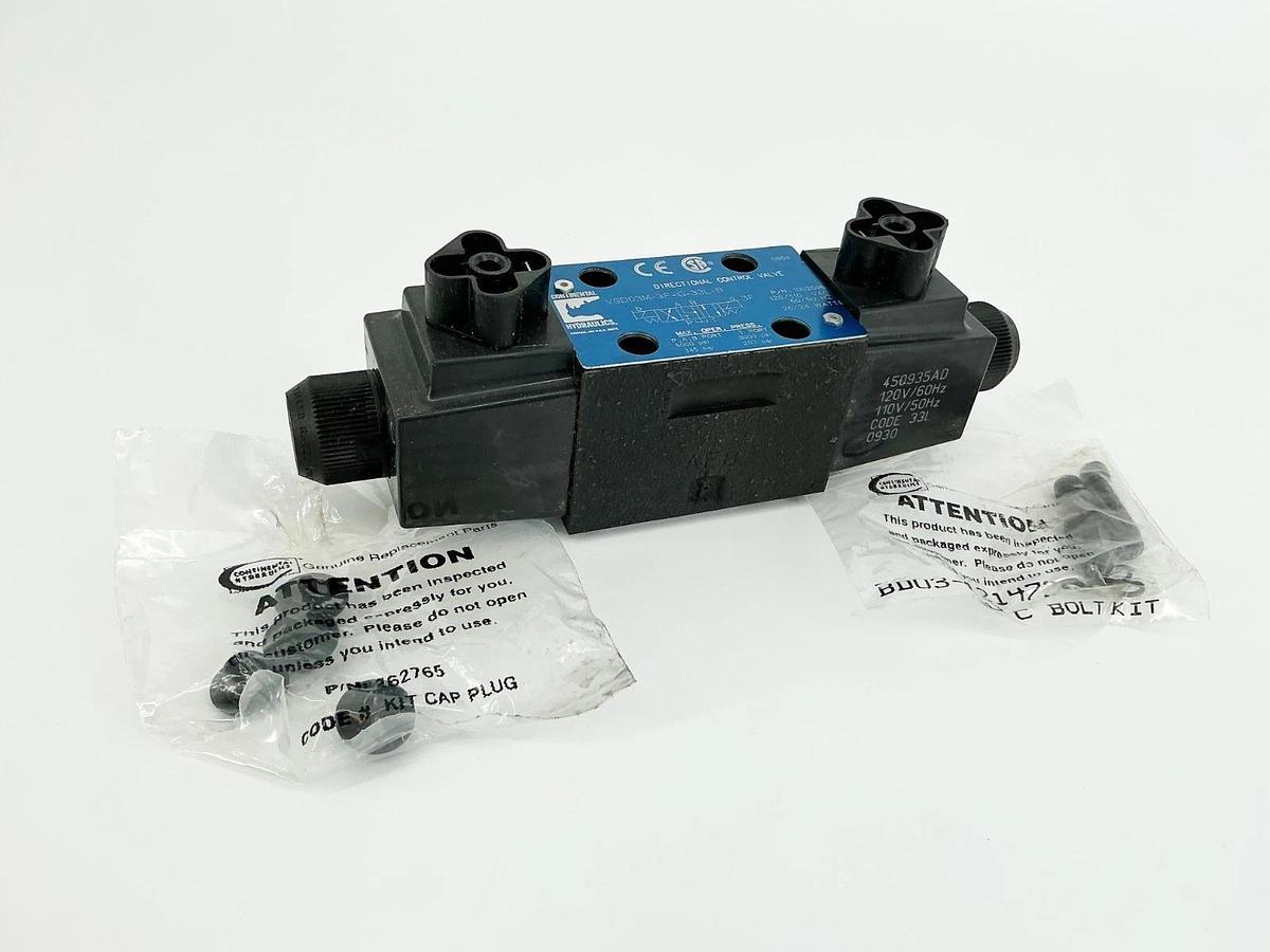 New Continental Hydraulics VSD03M-3F-G-33L-B Directional Control Valve 120V 26W