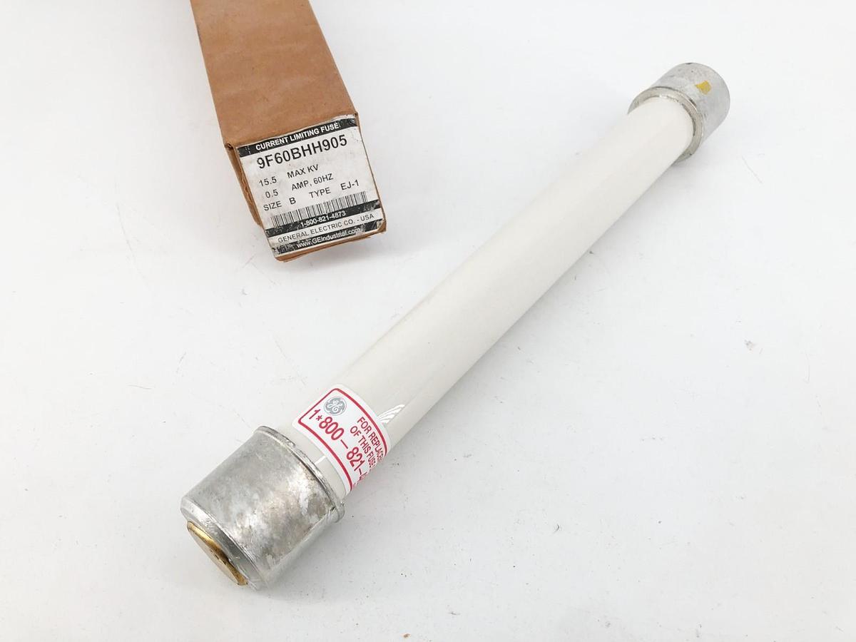 New GE General Electric 9F60BHH905 Fuse 15.5KV 0.5A Size B Type EJ-1