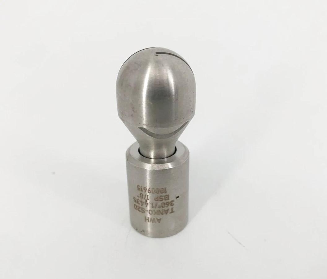 New AWH TANKO-S20 Spray Nozzle 360° / 1.4435 BSP 1/8" 10009615 - No Box