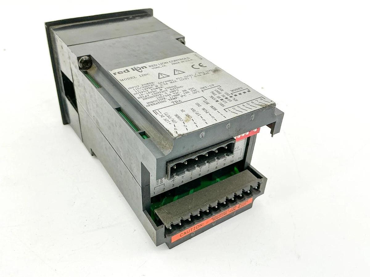 Used Red Lion Controls LIBC2000 Digital LCD Control 230V - Parts Only Missing Button