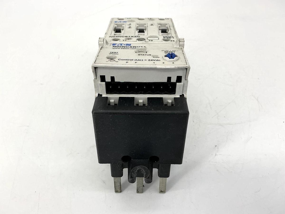 Used Eaton N101CS1H3A Starter 3P 27A 24VDC SS OVLD N04NCS1X3N N05NCXRH3A