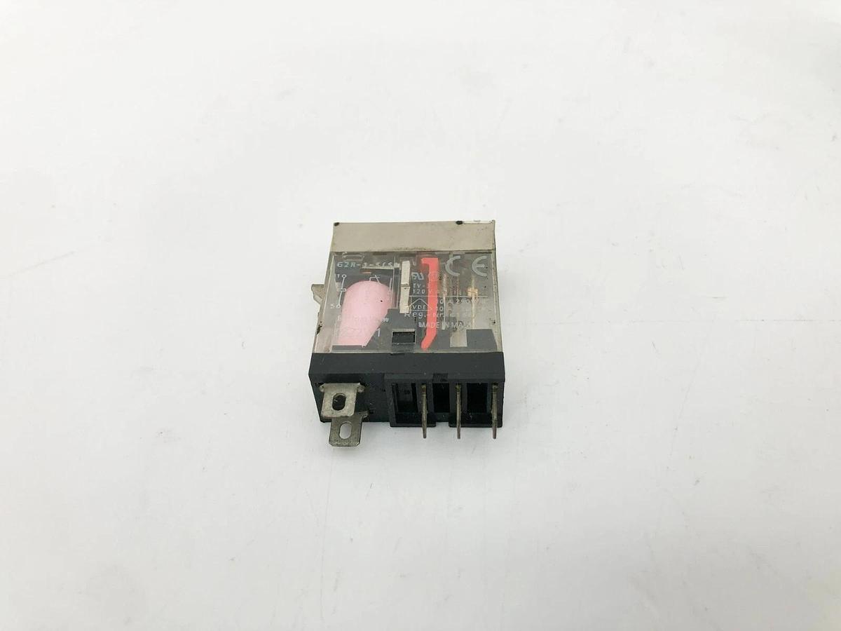 Used Lot of 4 Omron G2R-1-S AC120(S) Relays 10A 120VAC