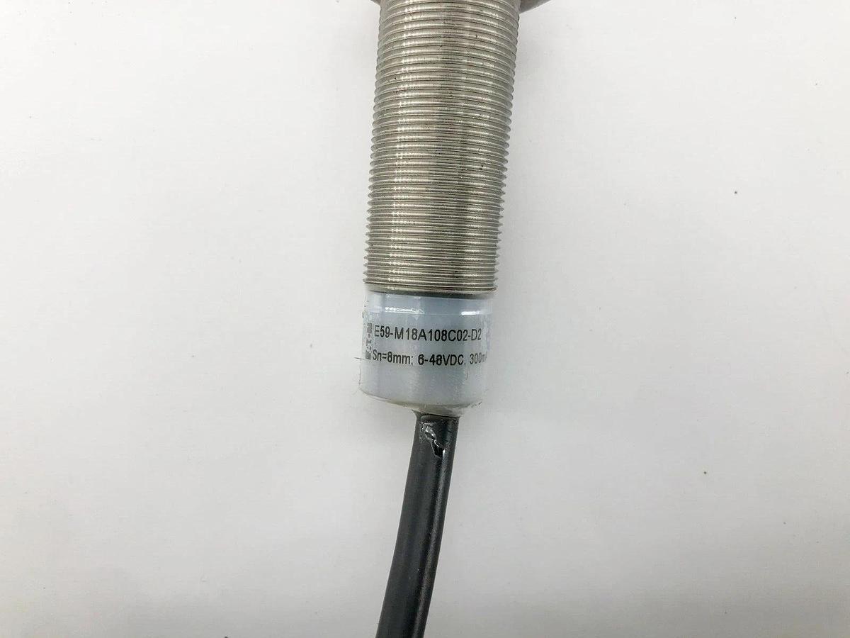 New Eaton E59-M18A108C02-D2 Proximity Sensor 8mm Range 6-48VDC
