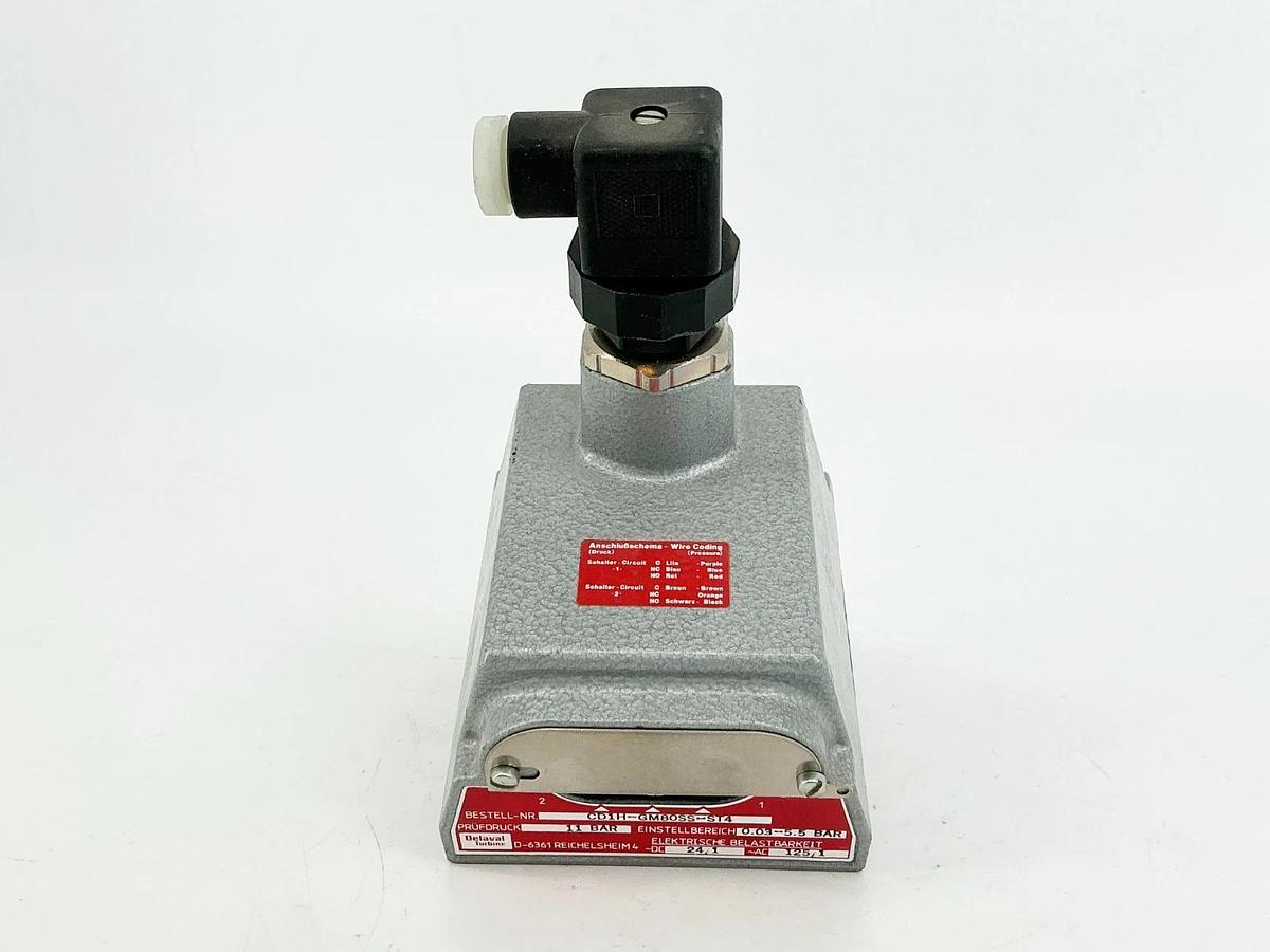 New Barksdale CD1H-GM80SS-ST4 Pressure Switch 11Bar 24VDC - No Box