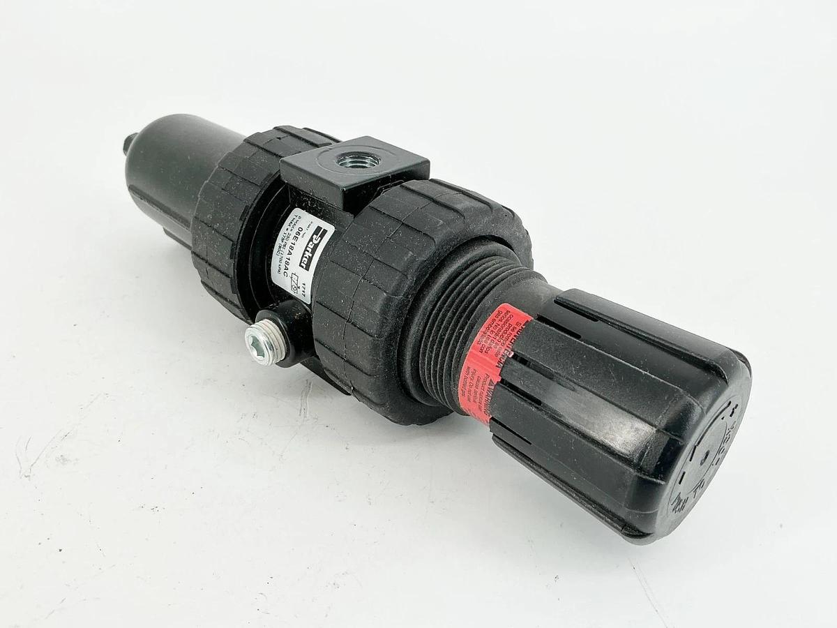New Parker 06E18A18AC Pressure Regulator 1/4"NPT 250PSI 175F 1700kPA - No Box