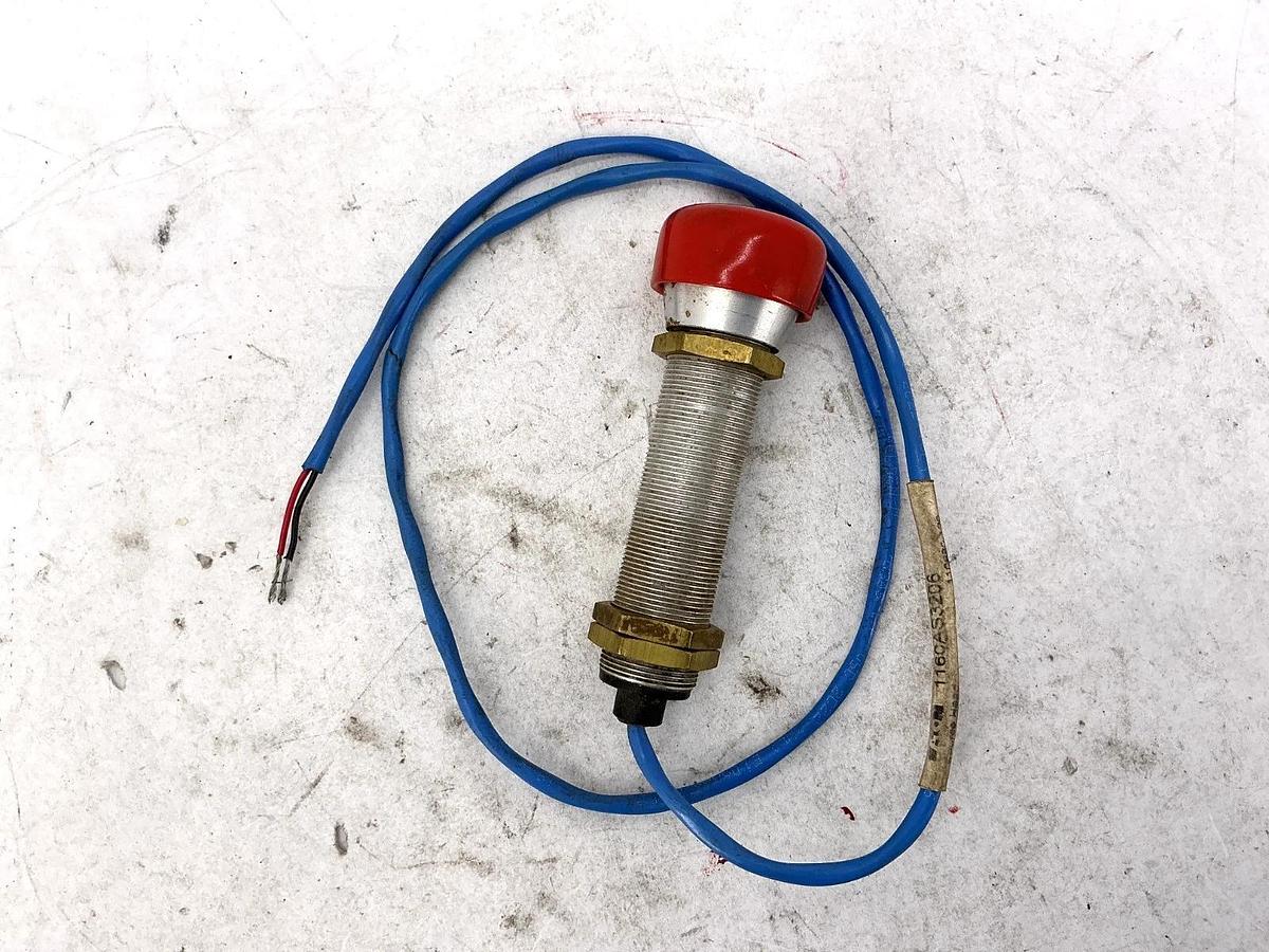 Used Eaton 1160AS3206 Photoelectric Sensor Source Head ~2ft 2-Wire