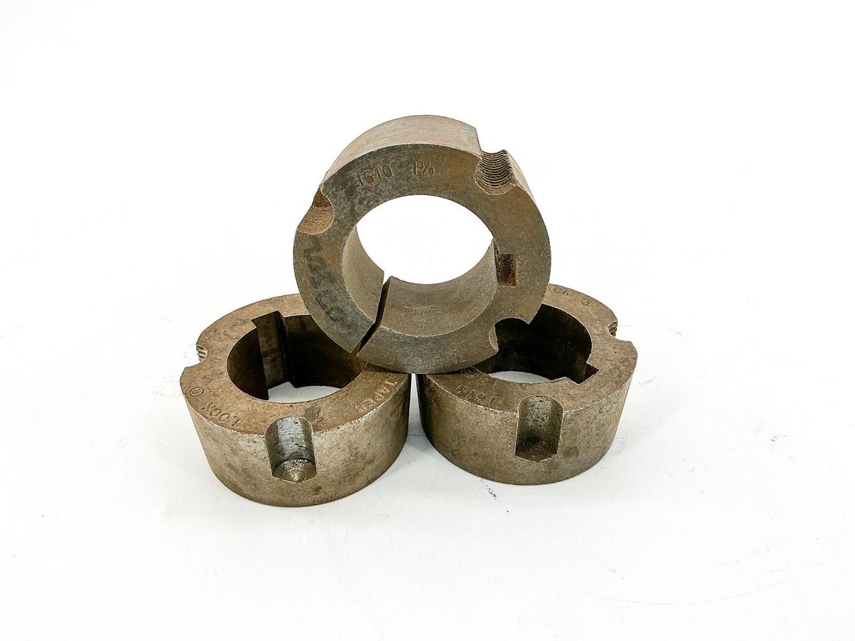 Used Lot of 3 1610 1-3/8 Taper-Lock Bushing 1-3/8" Bore