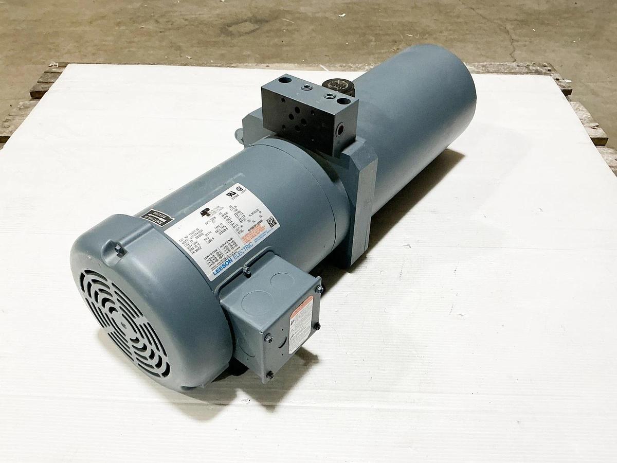 New Leeson Electric 119911.00 Electric Motor 1HP 460V 1760RPM 3PH C6T17FK129A