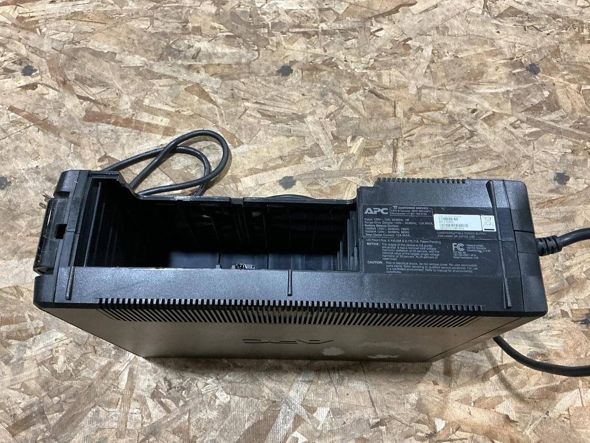 Used APC BR1300G Uninterruptible Power Supply 12A 120V 50/60HZ MISSING BATTERY