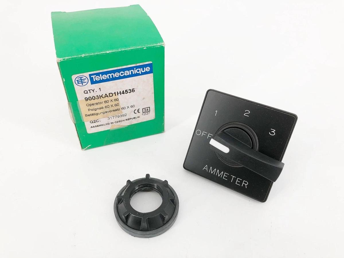 New Telemecanique 9003KAD1H4536 Selector Switch Operator 60 X 60