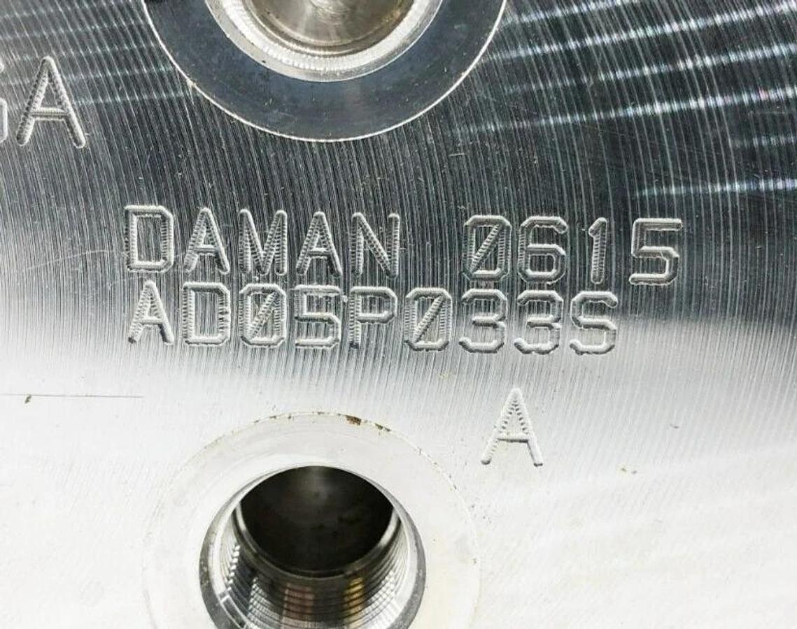 New Daman Products AD05P033S Aluminum Hydraulic Manifold
