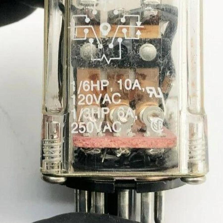 Used Lot of 6 Potter & Brumfield KRP14AG Relay 120V 50/60Hz