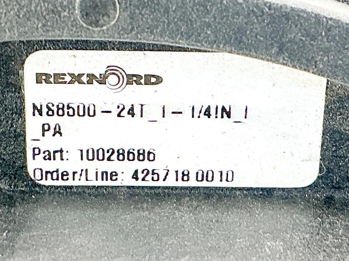 New Rexnord 10028686 Conveyor Sprocket NS8500-24T_1-1/4IN_I_PA - No Box