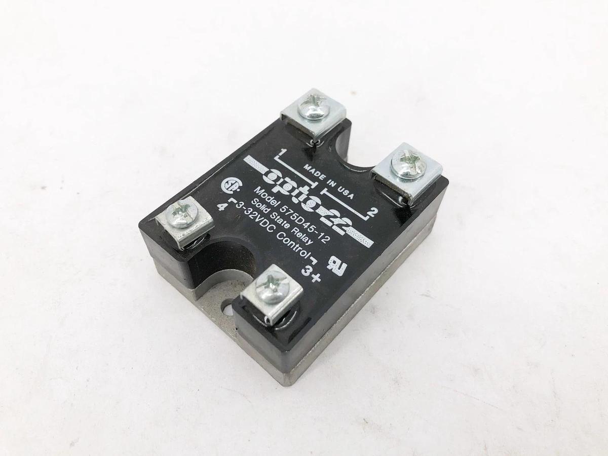 Used Opto 22 575D45-12 Solid State Relay 3-32VDC Control