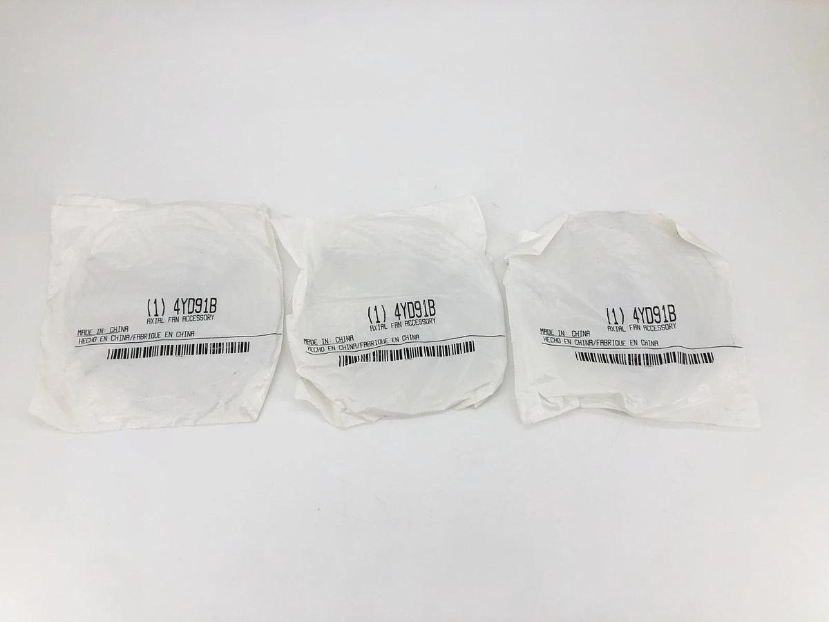 Lot of 3 New Dayton 4YD91B Axial Fan Cover Accessories